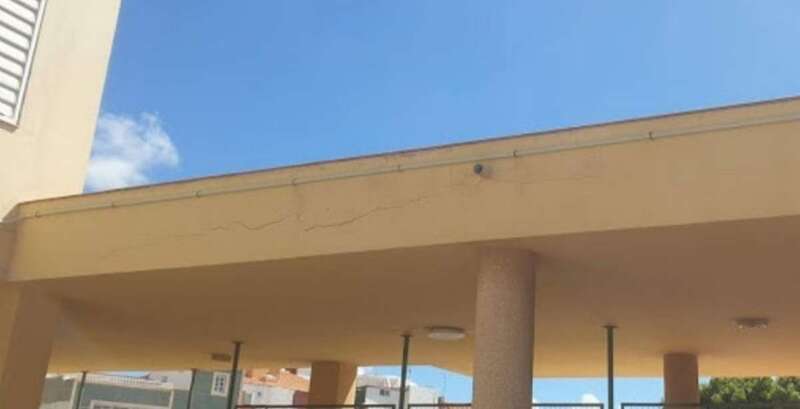 Se trata de obras para garantizar la seguridad de la comunidad educativa / TA